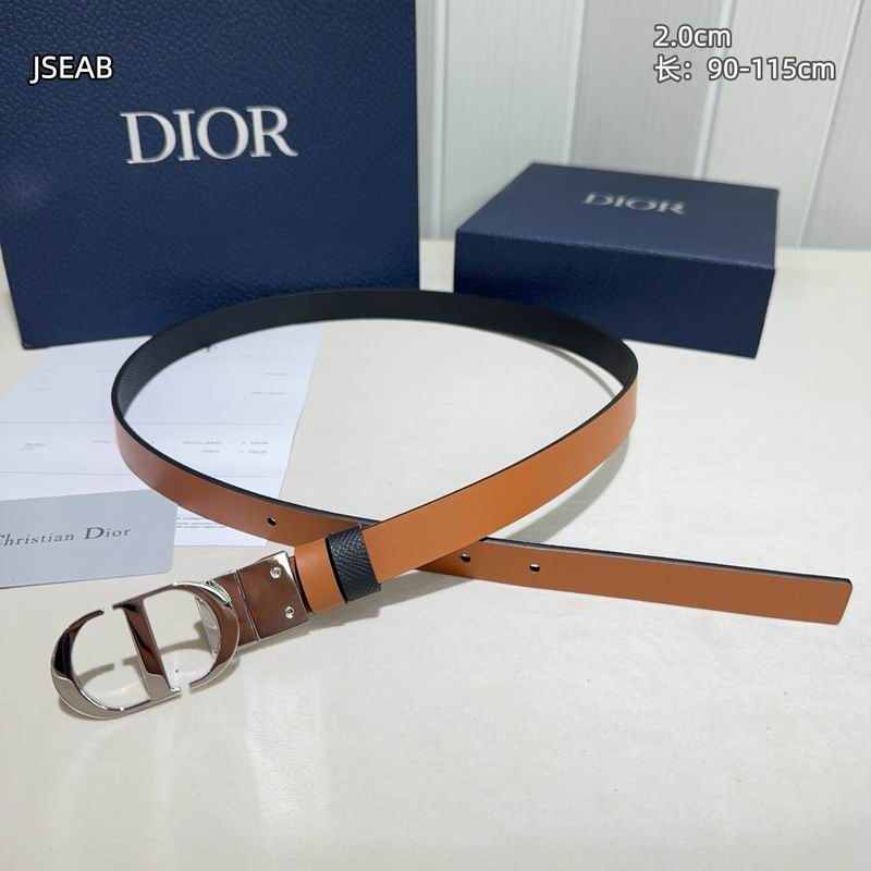 Dior belt 20mmX90-115cm 8L (56)