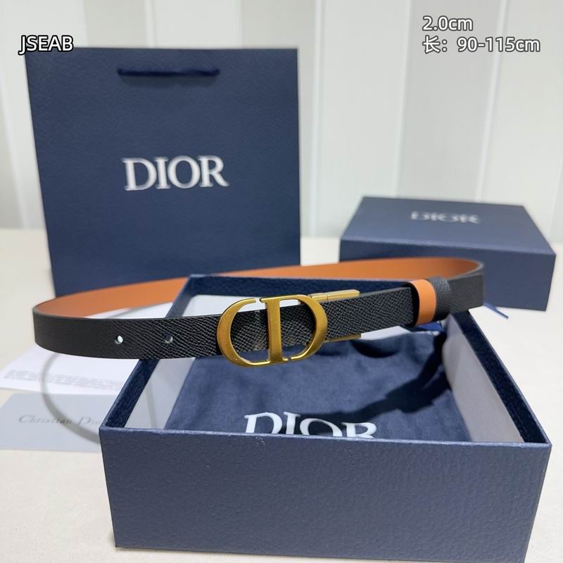 Dior belt 20mmX90-115cm 8L (57)