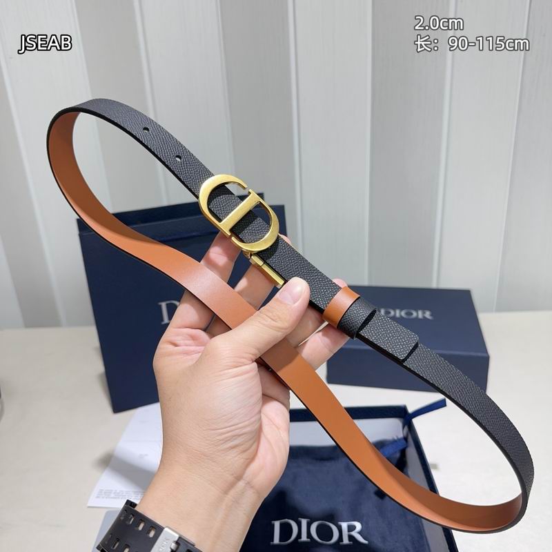 Dior belt 20mmX90-115cm 8L (58)