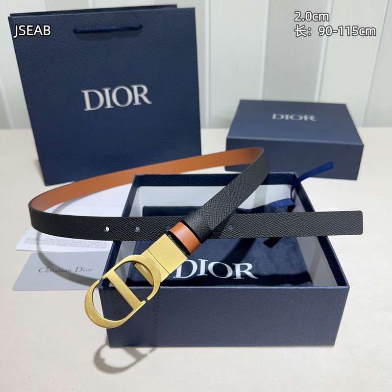 Dior belt 20mmX90-115cm 8L (59)