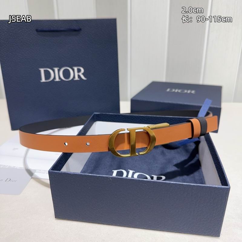 Dior belt 20mmX90-115cm 8L (61)