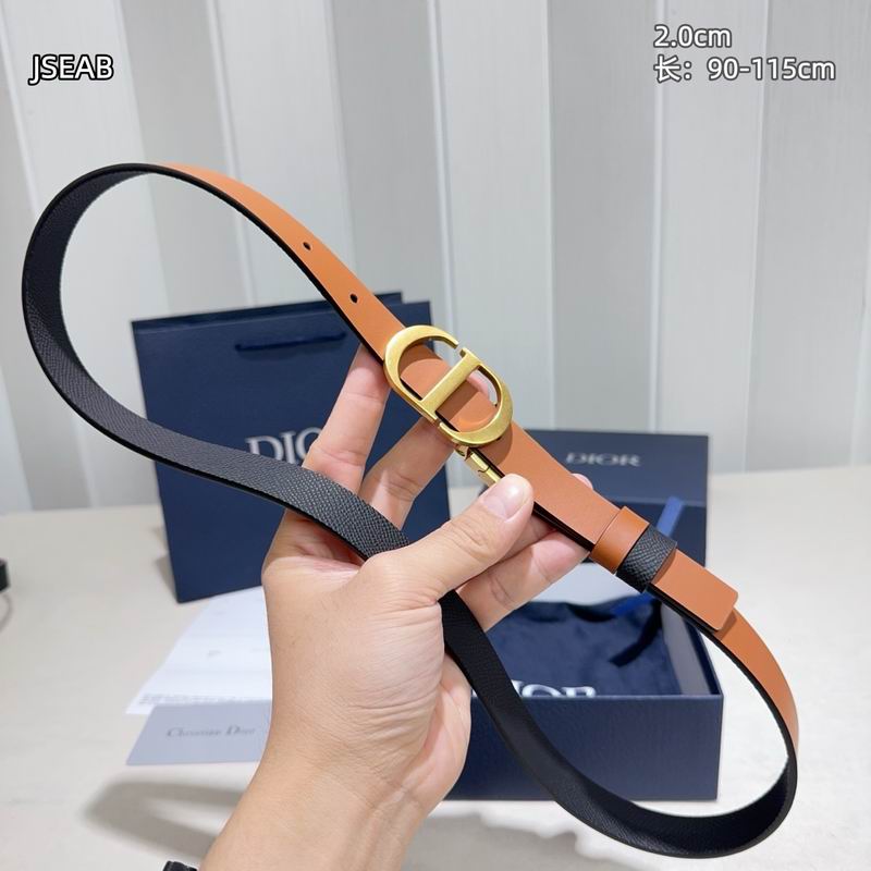 Dior belt 20mmX90-115cm 8L (62)