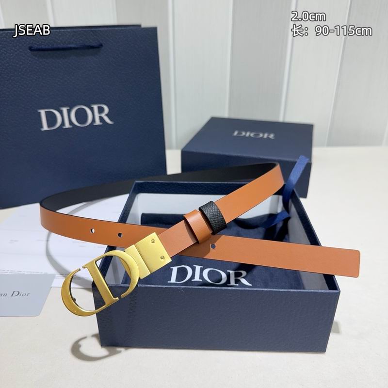Dior belt 20mmX90-115cm 8L (63)