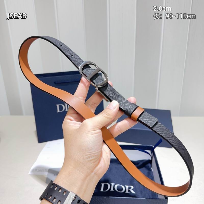 Dior belt 20mmX90-115cm 8L (65)
