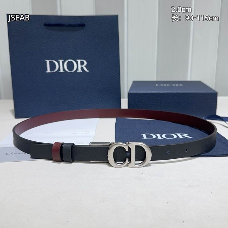 Dior belt 20mmX90-115cm 8L (71)