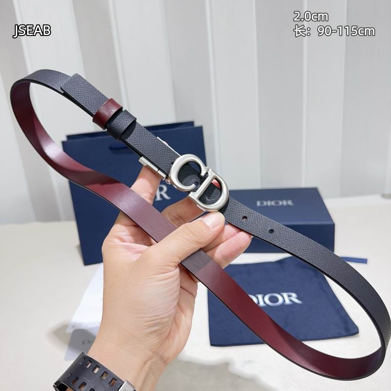 Dior belt 20mmX90-115cm 8L (72)
