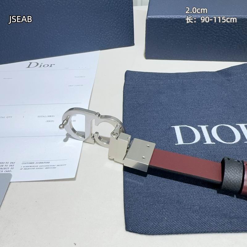 Dior belt 20mmX90-115cm 8L (74)