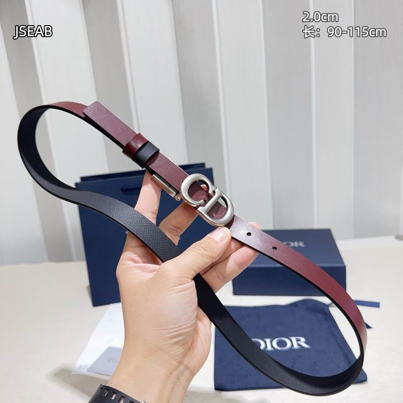 Dior belt 20mmX90-115cm 8L (76)