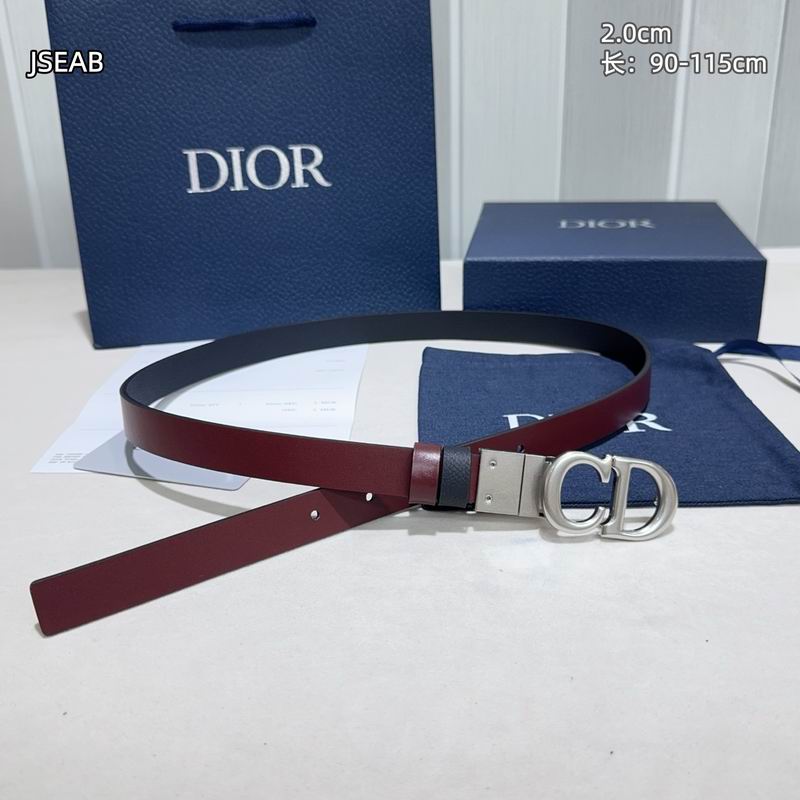 Dior belt 20mmX90-115cm 8L (77)
