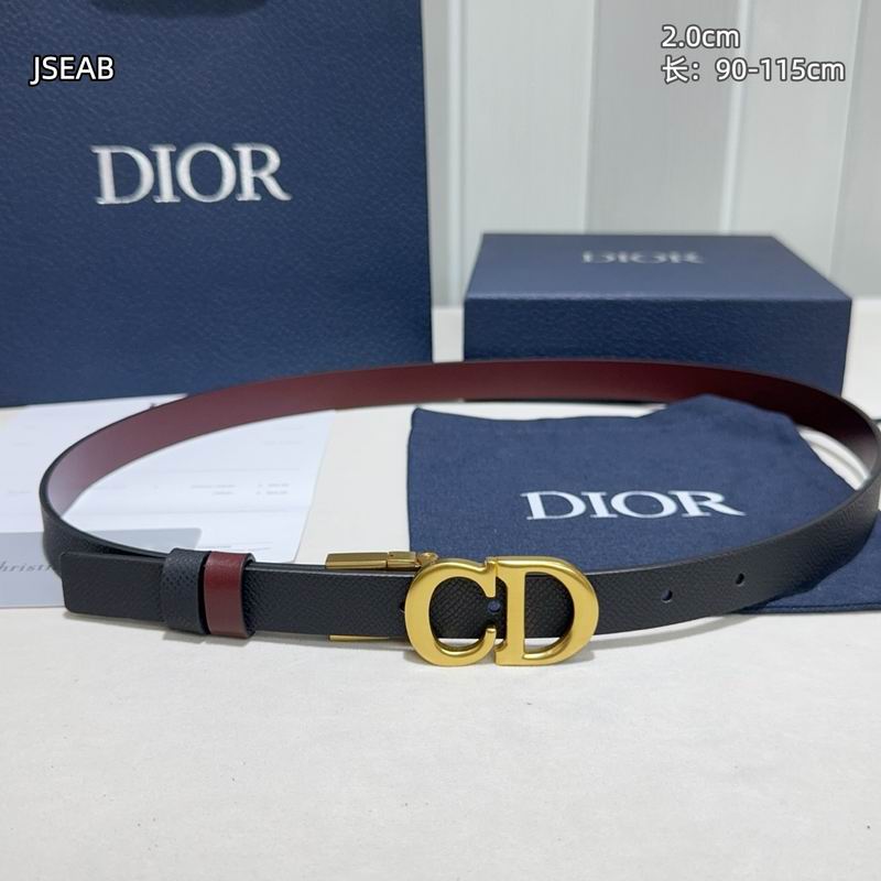 Dior belt 20mmX90-115cm 8L (78)