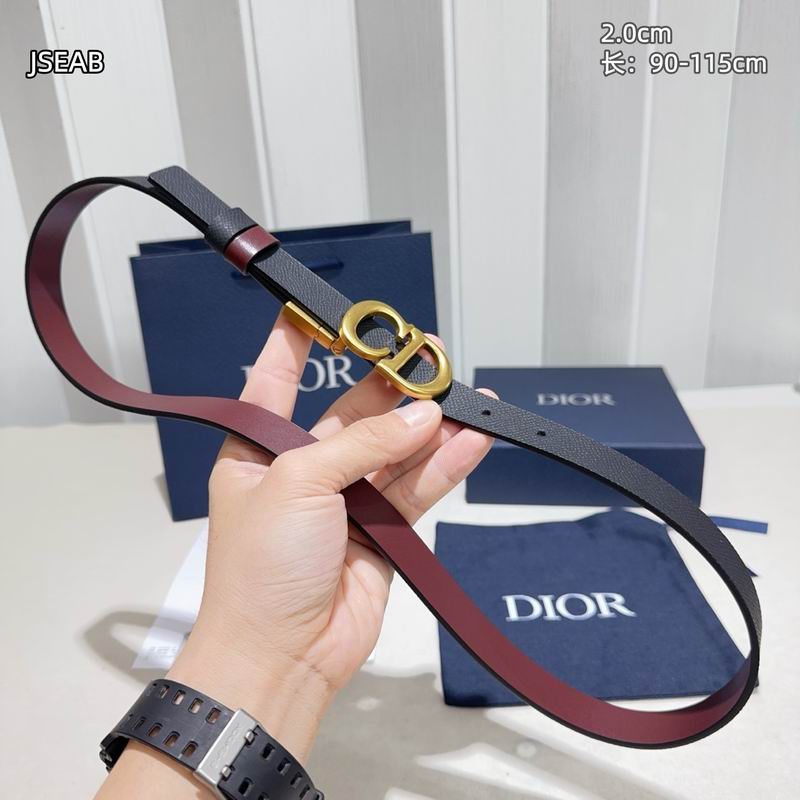 Dior belt 20mmX90-115cm 8L (79)