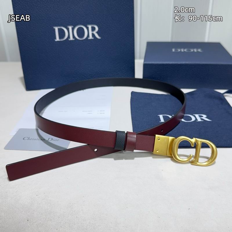 Dior belt 20mmX90-115cm 8L (84)