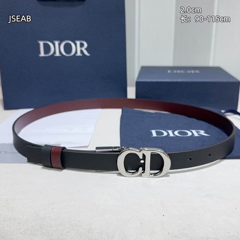 Dior belt 20mmX90-115cm 8L (85)
