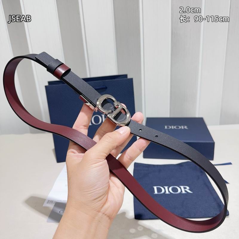 Dior belt 20mmX90-115cm 8L (86)