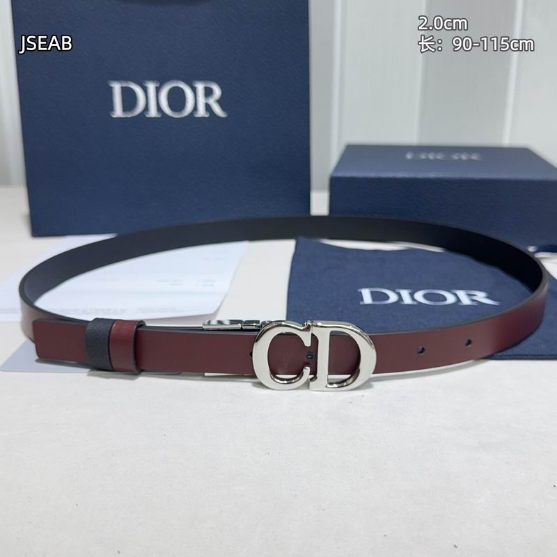 Dior belt 20mmX90-115cm 8L (88)