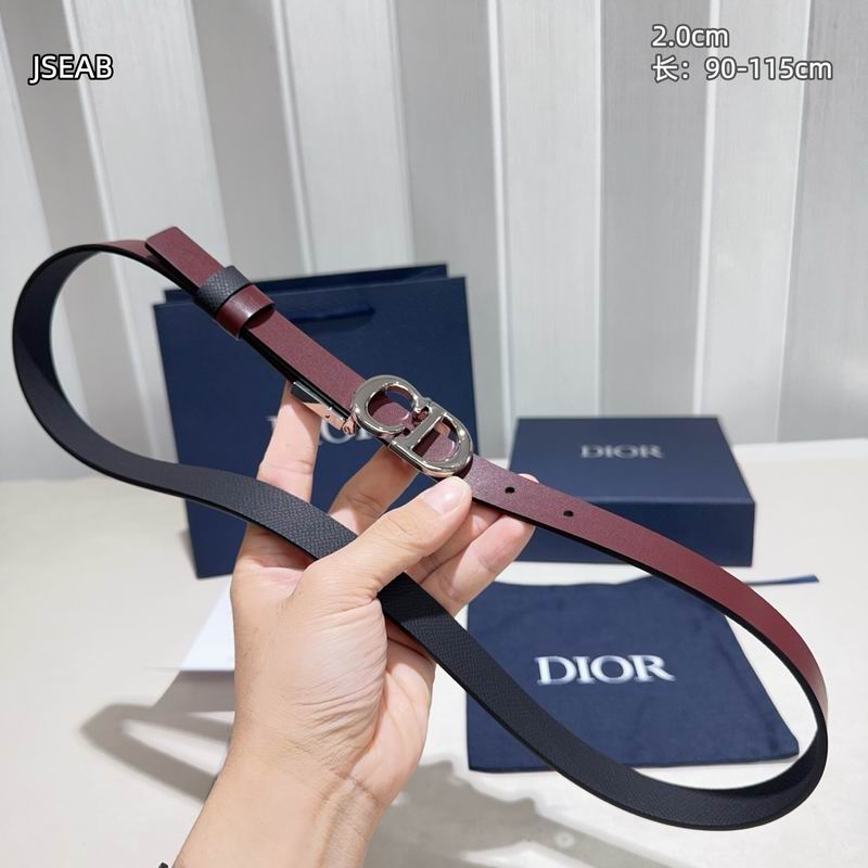 Dior belt 20mmX90-115cm 8L (89)