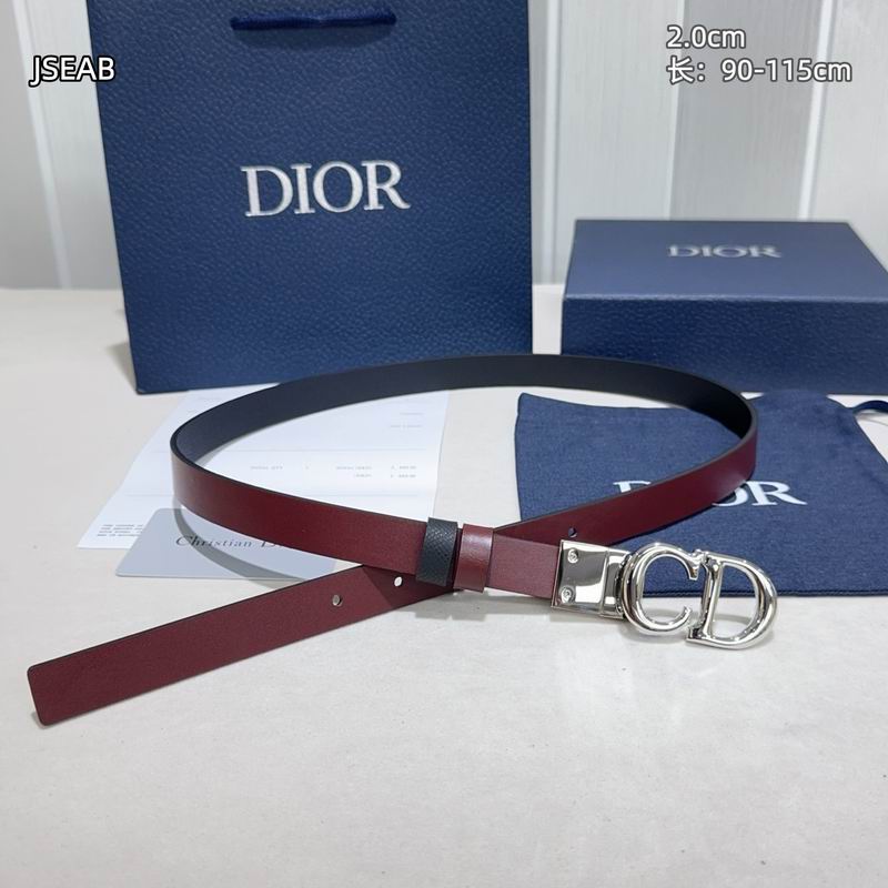 Dior belt 20mmX90-115cm 8L (90)