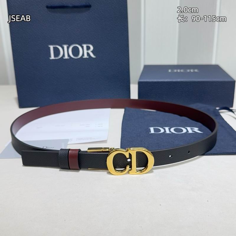 Dior belt 20mmX90-115cm 8L (91)