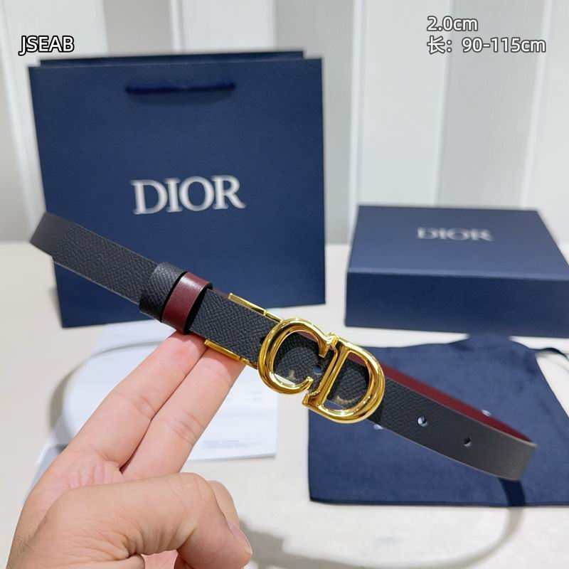 Dior belt 20mmX90-115cm 8L (92)