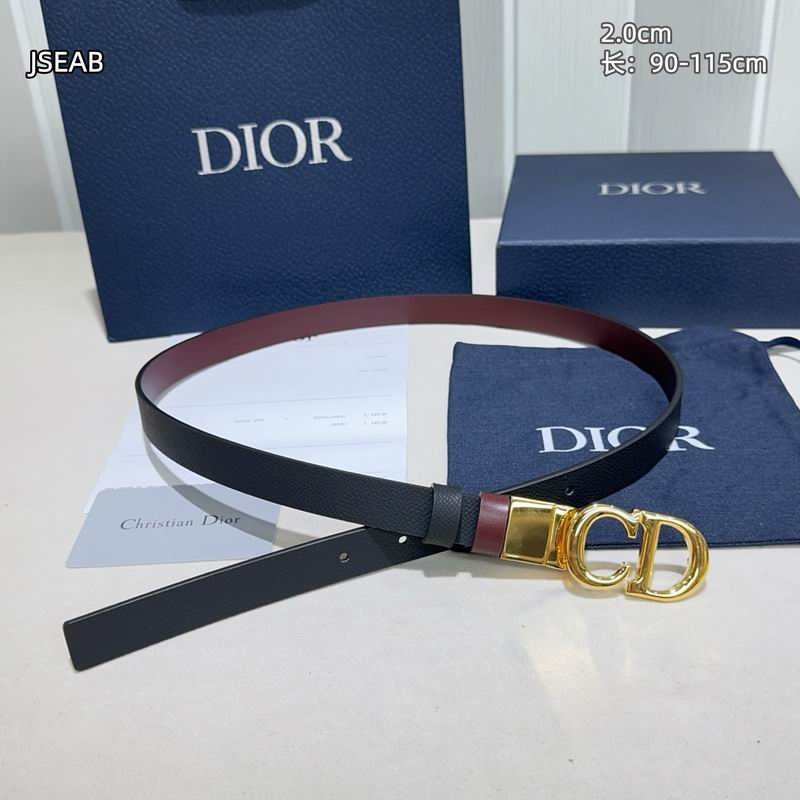 Dior belt 20mmX90-115cm 8L (93)