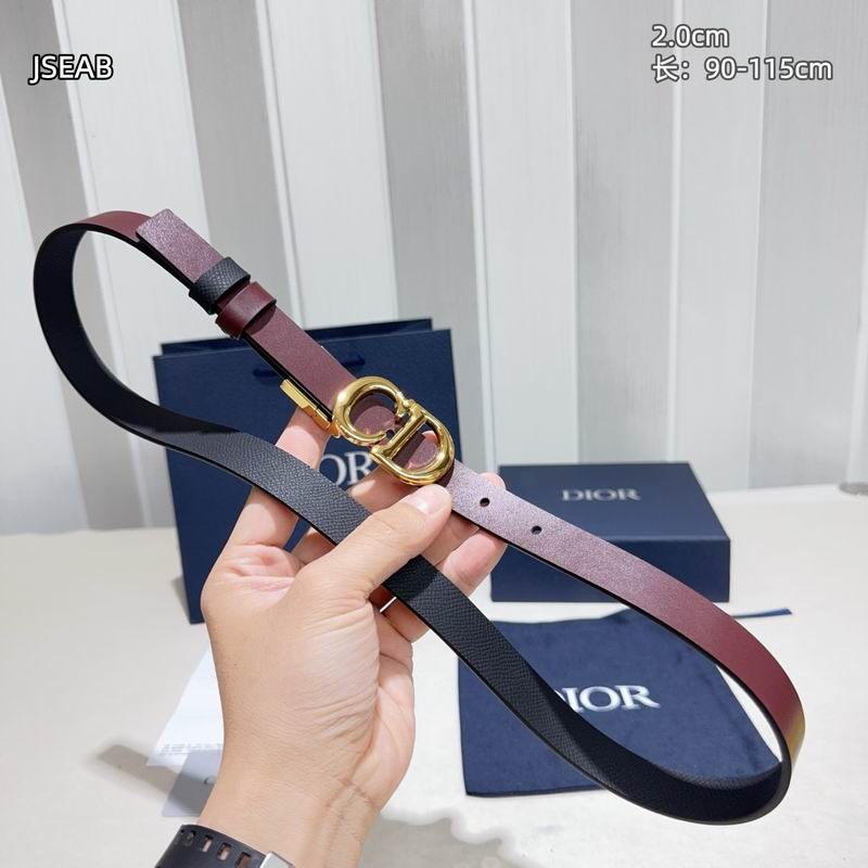 Dior belt 20mmX90-115cm 8L (96)
