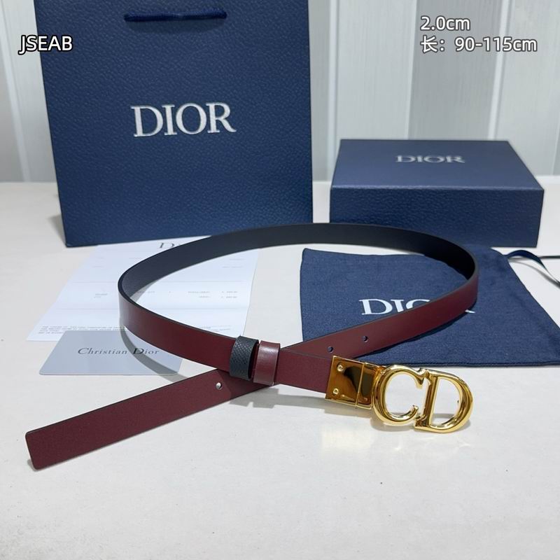 Dior belt 20mmX90-115cm 8L (97)