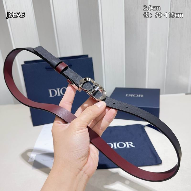 Dior belt 20mmX90-115cm 8L (99)