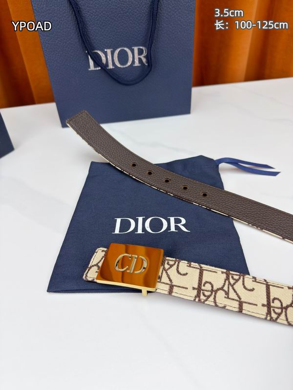 Dior belt 35mmX100-125cm 8L (42)