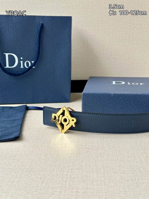Dior belt 35mmX100-125cm 8L (54)
