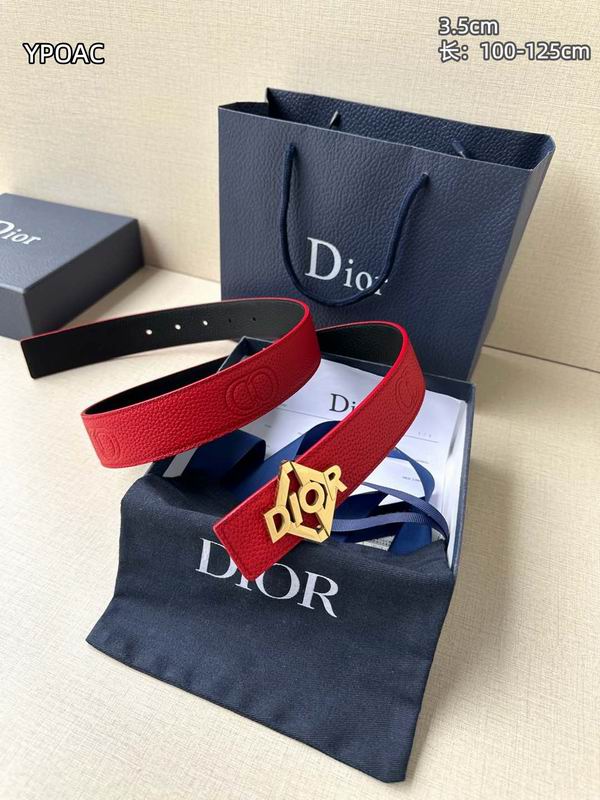 Dior belt 35mmX100-125cm 8L (58)