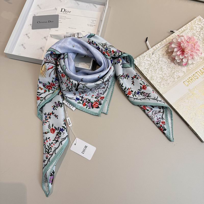 Dior silk scarf hm (175)