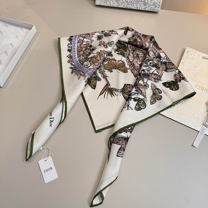 Dior silk scarf hm (195)