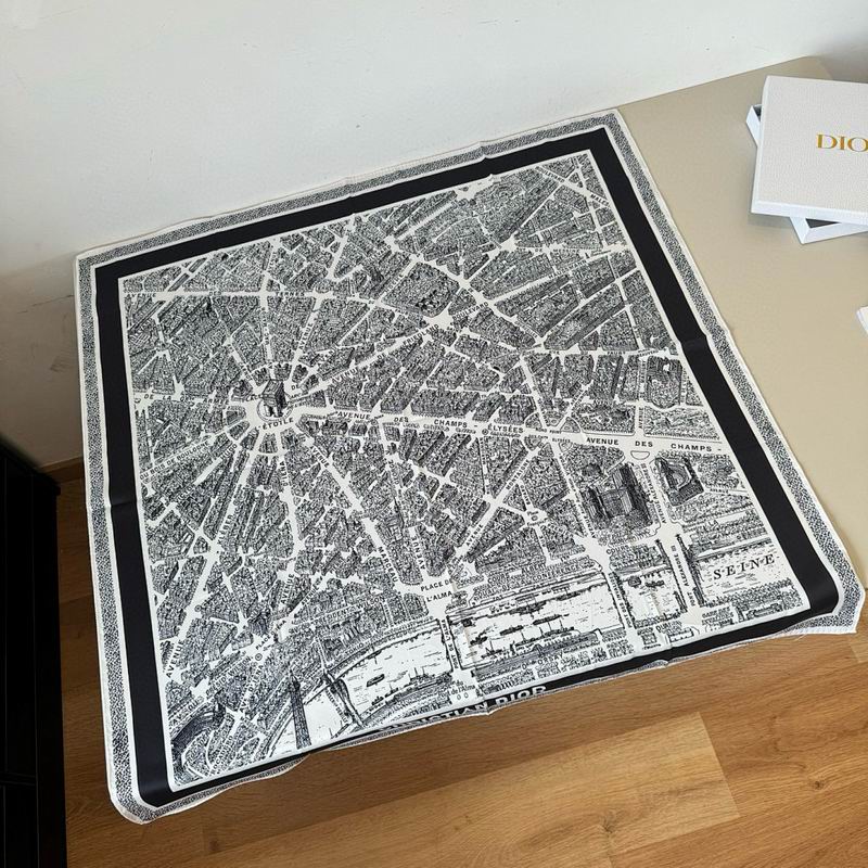 Dior silk scarf hm (200)