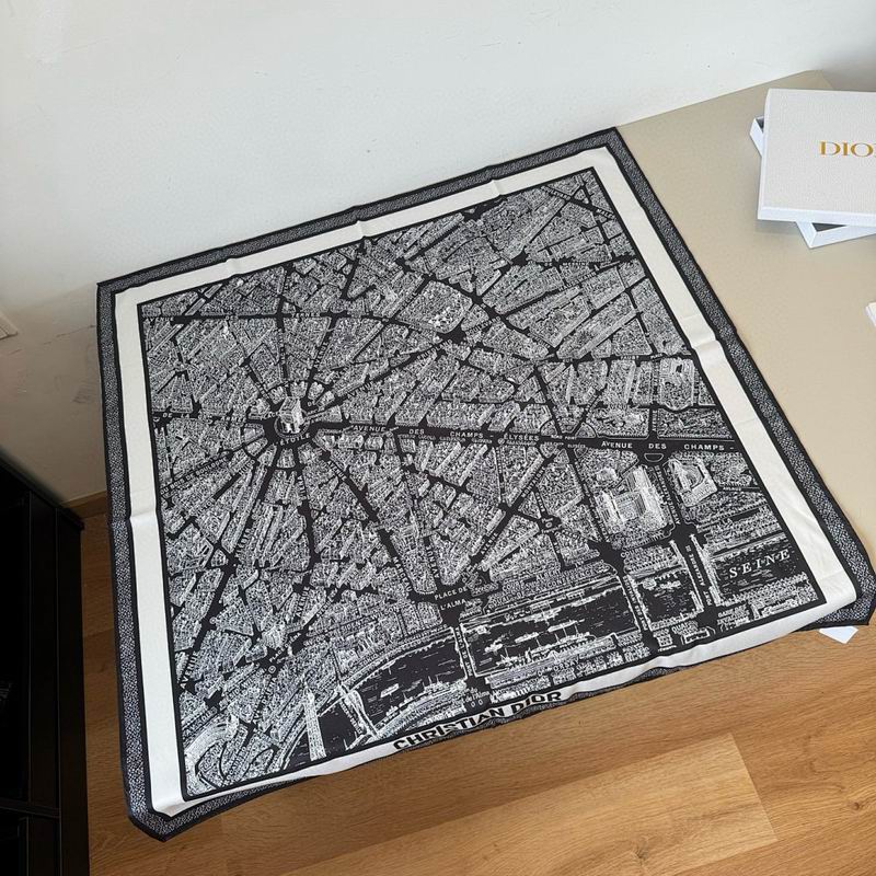 Dior silk scarf hm (203)