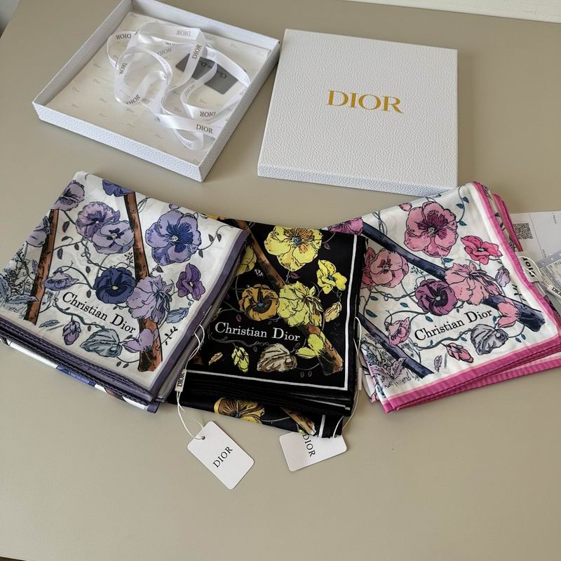 Dior silk scarf hm (21)