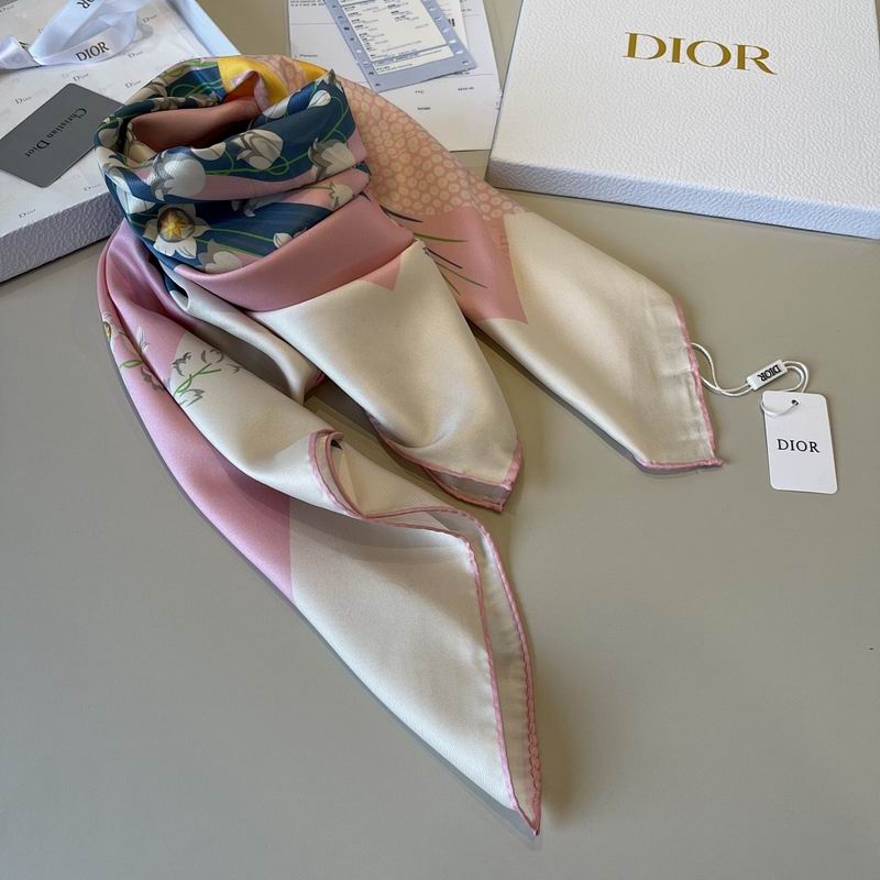 Dior silk scarf hm (33)