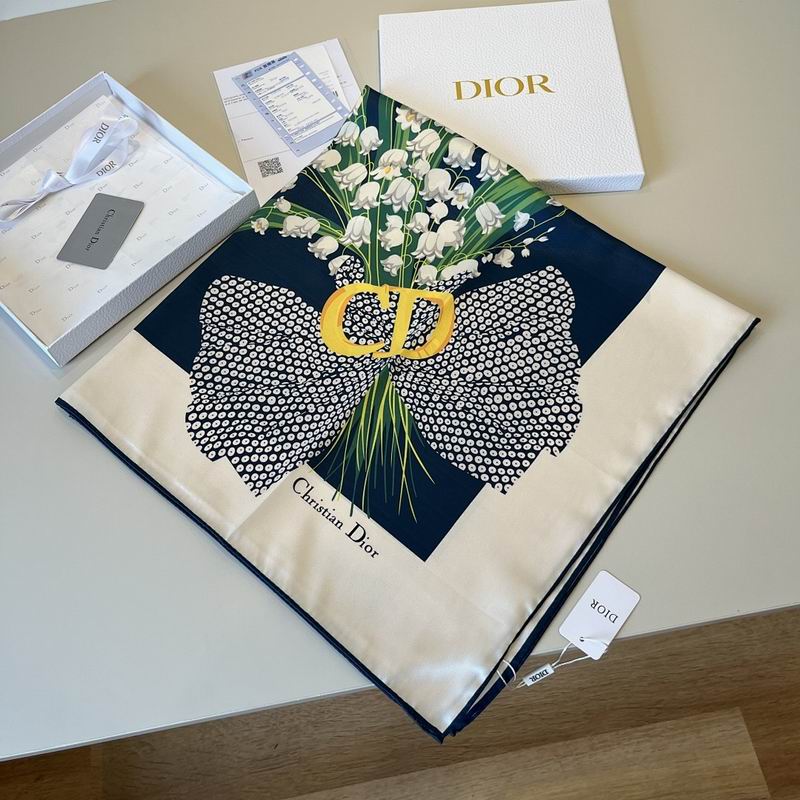 Dior silk scarf hm (35)
