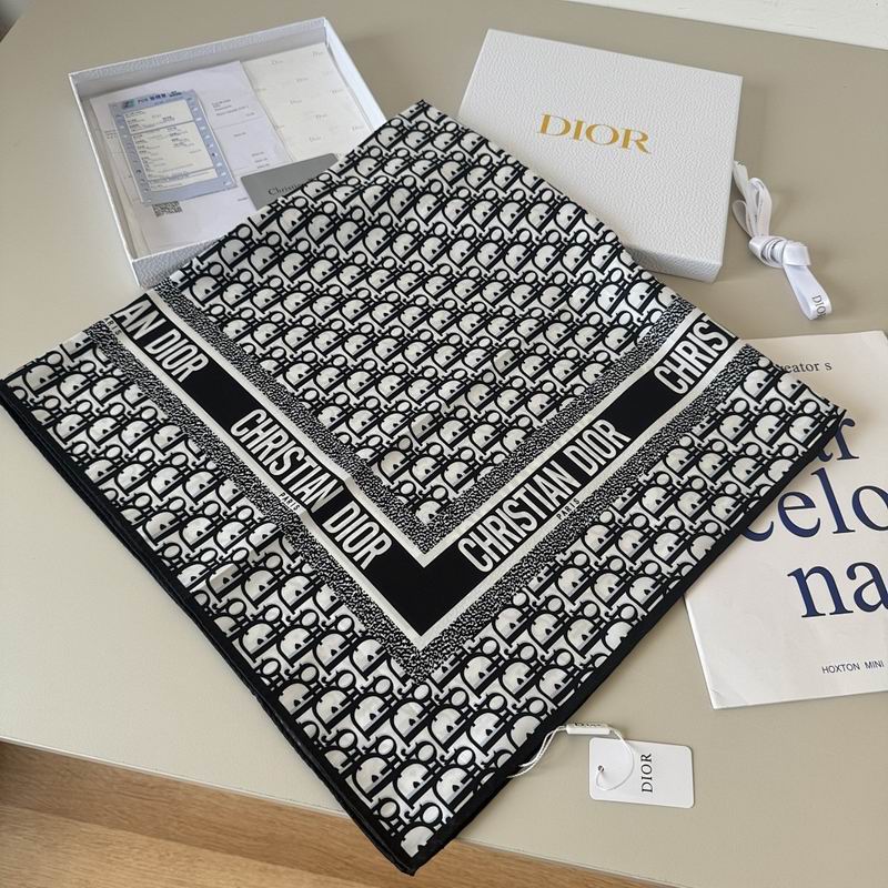 Dior silk scarf hm (49)