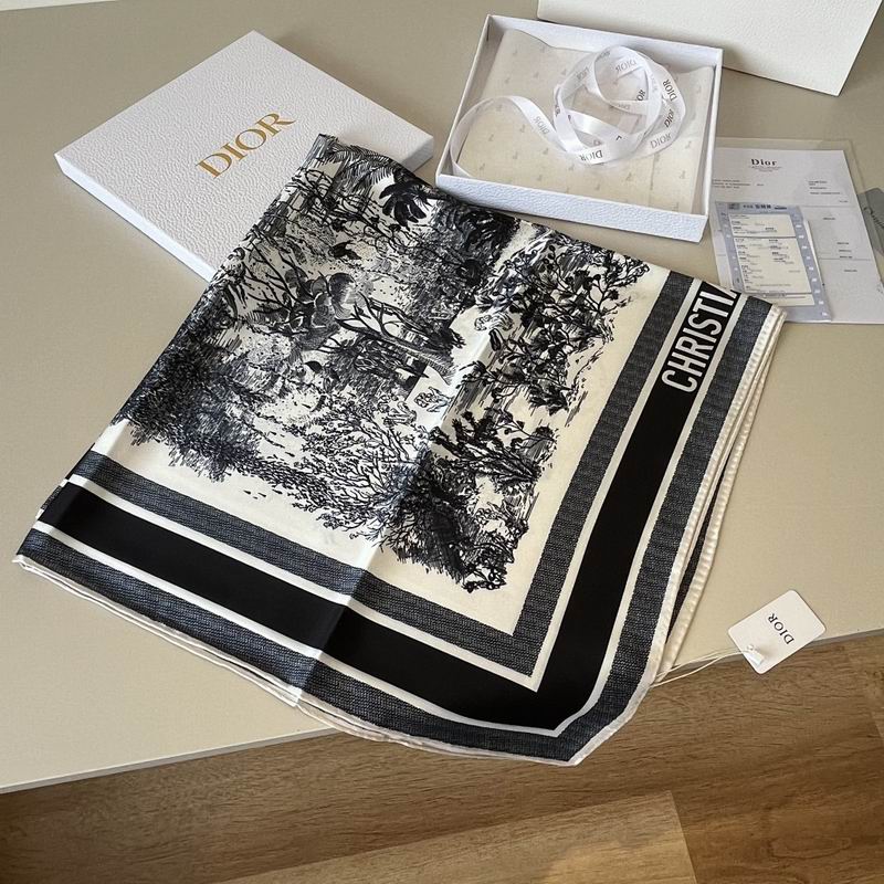 Dior silk scarf hm (62)