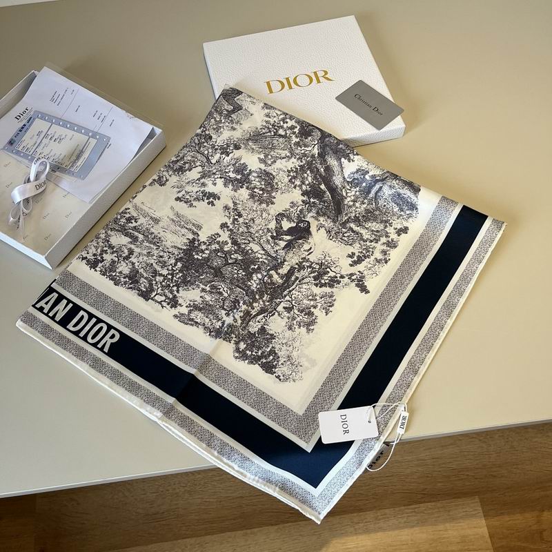 Dior silk scarf hm (75)