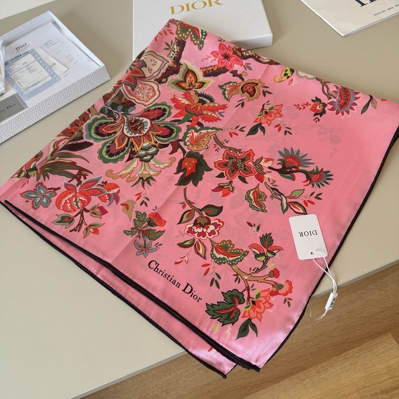 Dior silk scarf hm (8)