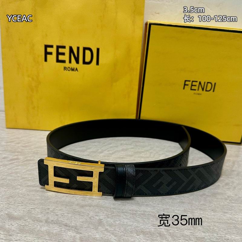 Fendi belt 35mmX100-125cm 8L (3)