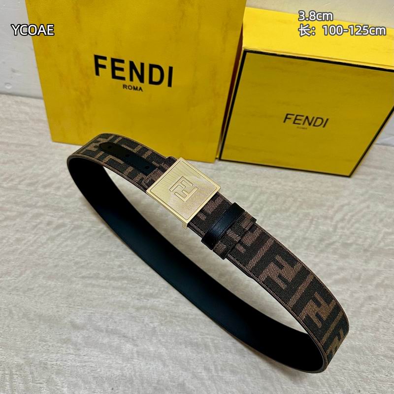 Fendi belt 38mmX100-125cm 8L (1)