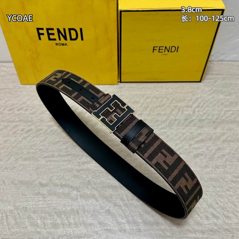 Fendi belt 38mmX100-125cm 8L (10)