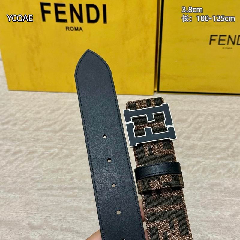 Fendi belt 38mmX100-125cm 8L (17)