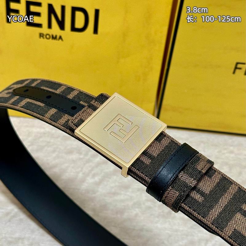 Fendi belt 38mmX100-125cm 8L (2)