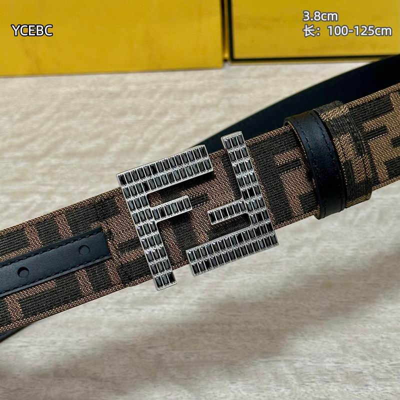 Fendi belt 38mmX100-125cm 8L (2)