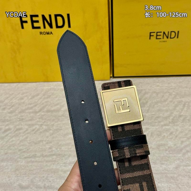 Fendi belt 38mmX100-125cm 8L (4)