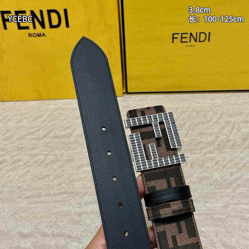 Fendi belt 38mmX100-125cm 8L (4)