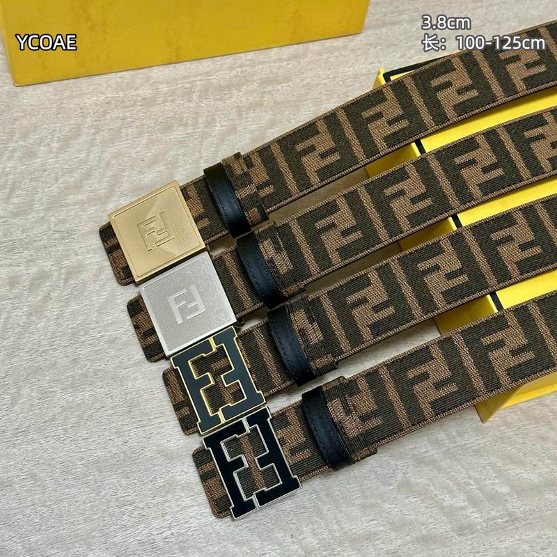 Fendi belt 38mmX100-125cm 8L (5)